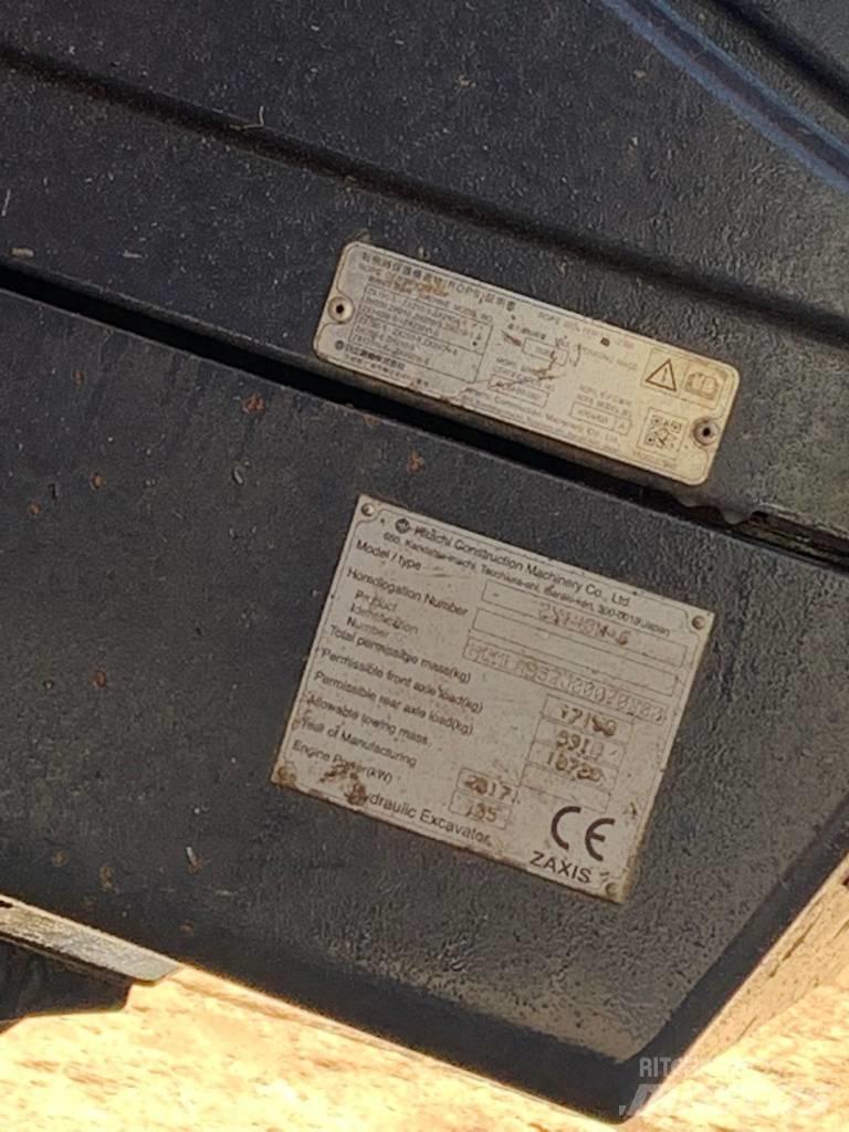 Hitachi ZX 140 W حفارات بعجل