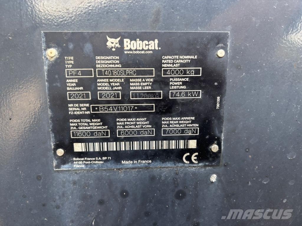 Bobcat T 40.180 مناولات متداخلة