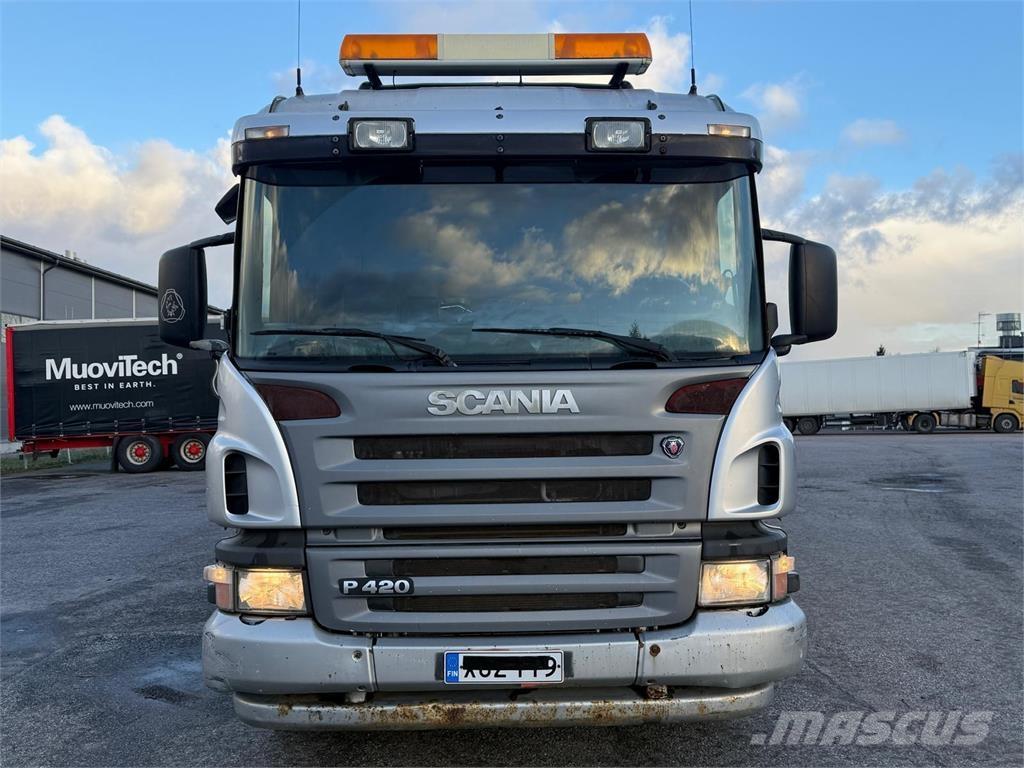 Scania P420 8x4 شاحنات خرسانة