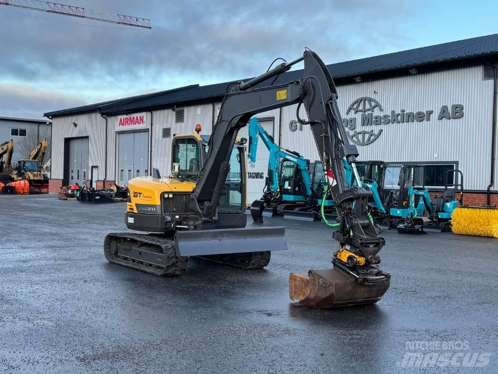Volvo ECR 88 D حفارات وسط 7 طن - 12 طن