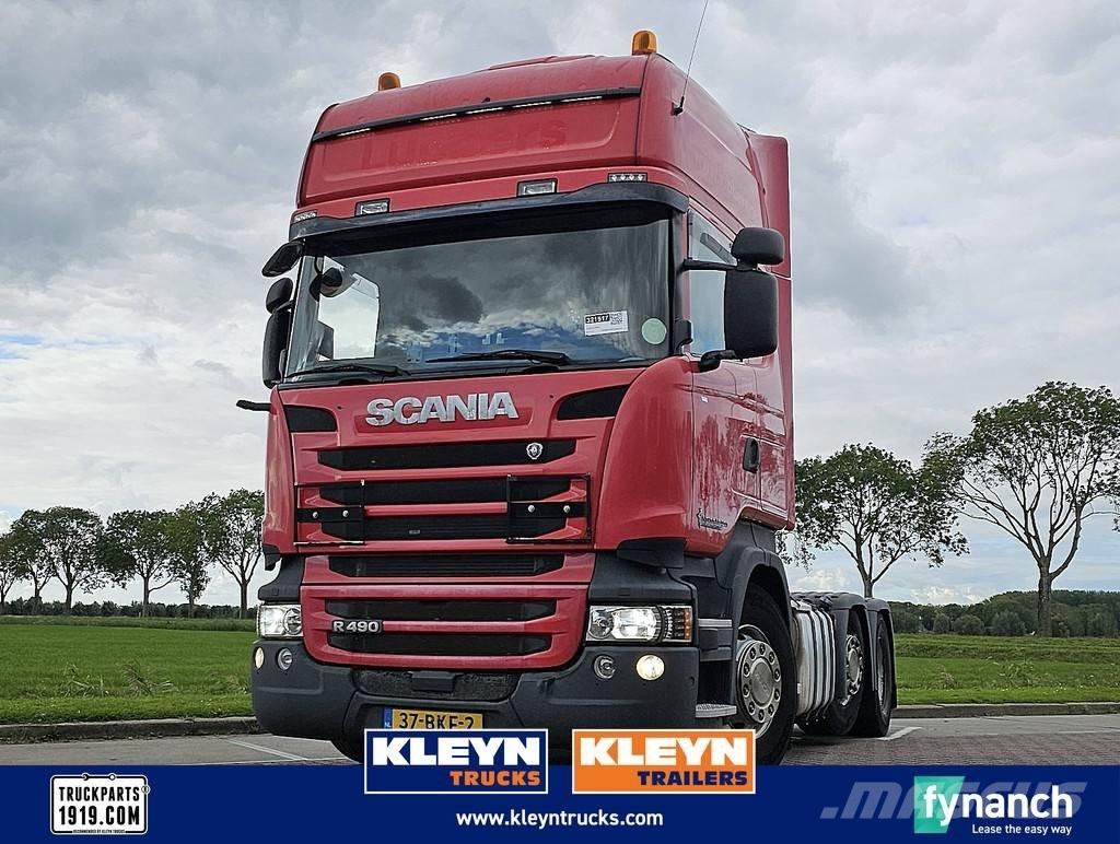 Scania R490 وحدات الجر