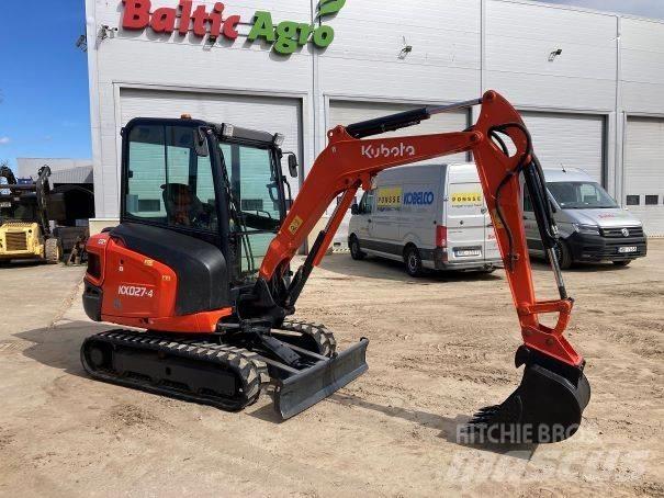 Kubota KX027-4 حفارات صغيرة أقل من 7 طن (حفارات صغيرة)