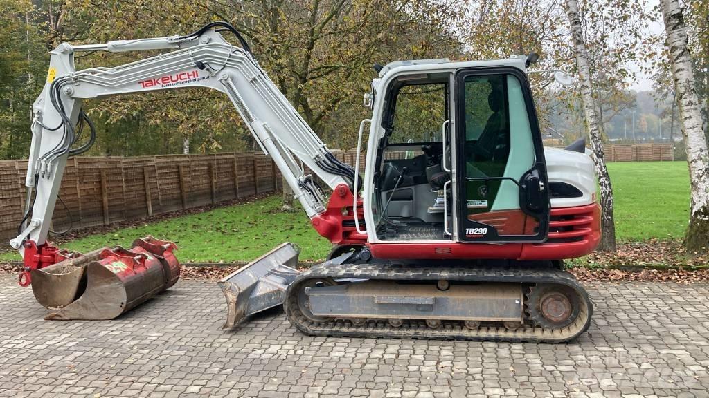 Takeuchi TB 290 حفارات وسط 7 طن - 12 طن