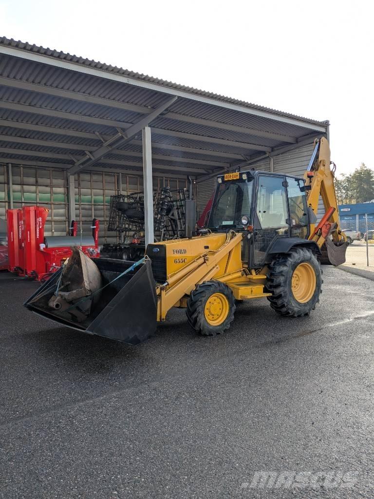 Ford 655 C لوادر ذات جرافات عكسية