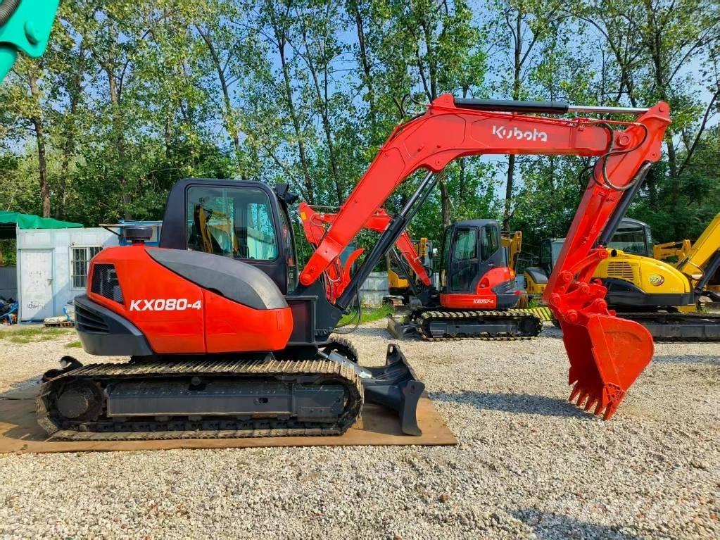 Kubota KX 080-4 حفارات صغيرة أقل من 7 طن (حفارات صغيرة)