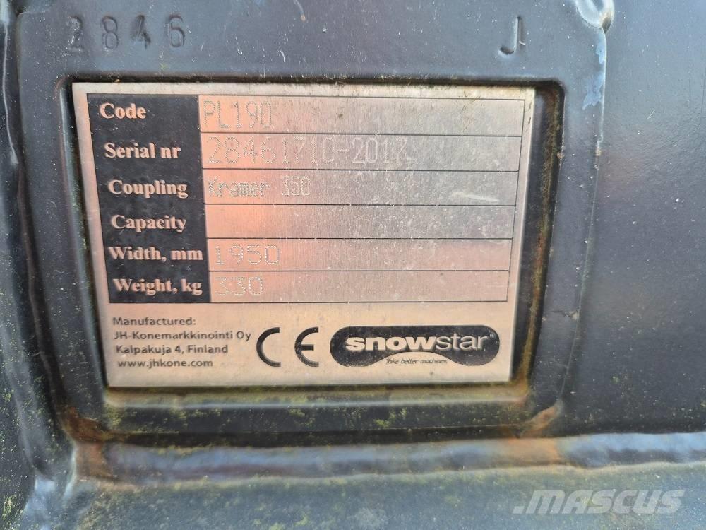 Snowstar PL190 محاريث