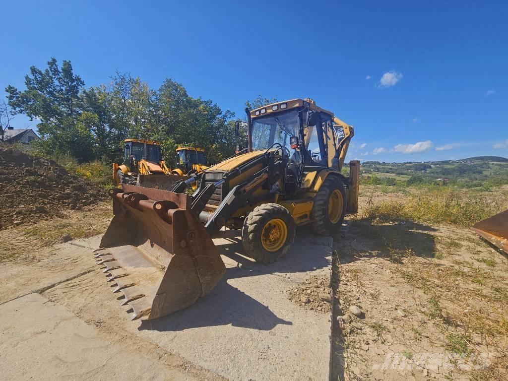 CAT 428 C لوادر ذات جرافات عكسية