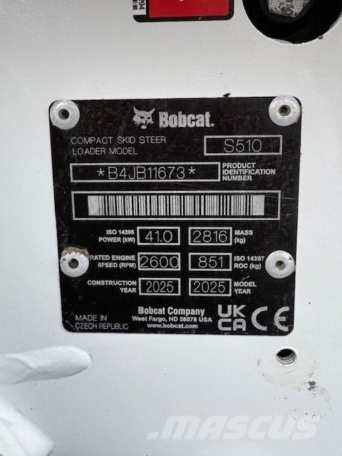Bobcat S 510 لوادر انزلاقية التوجيه
