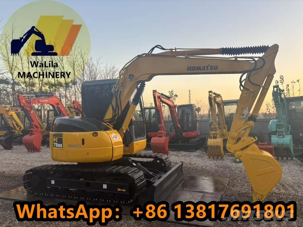 Komatsu PC 78 US حفارات صغيرة أقل من 7 طن (حفارات صغيرة)