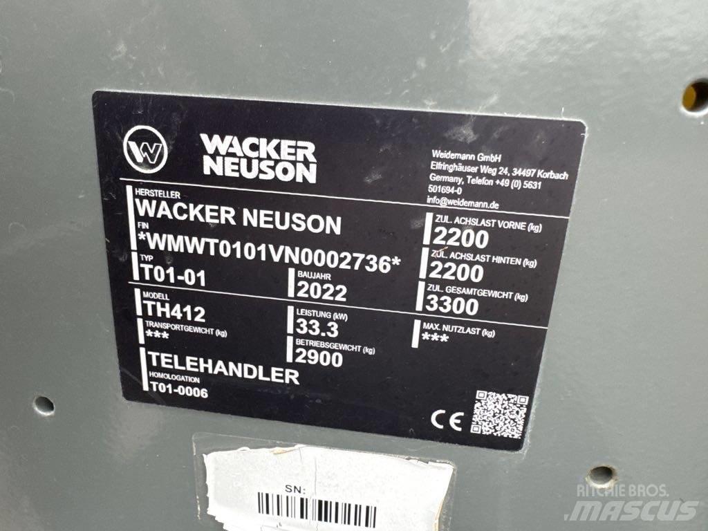 Wacker Neuson TH412 مناولات متداخلة