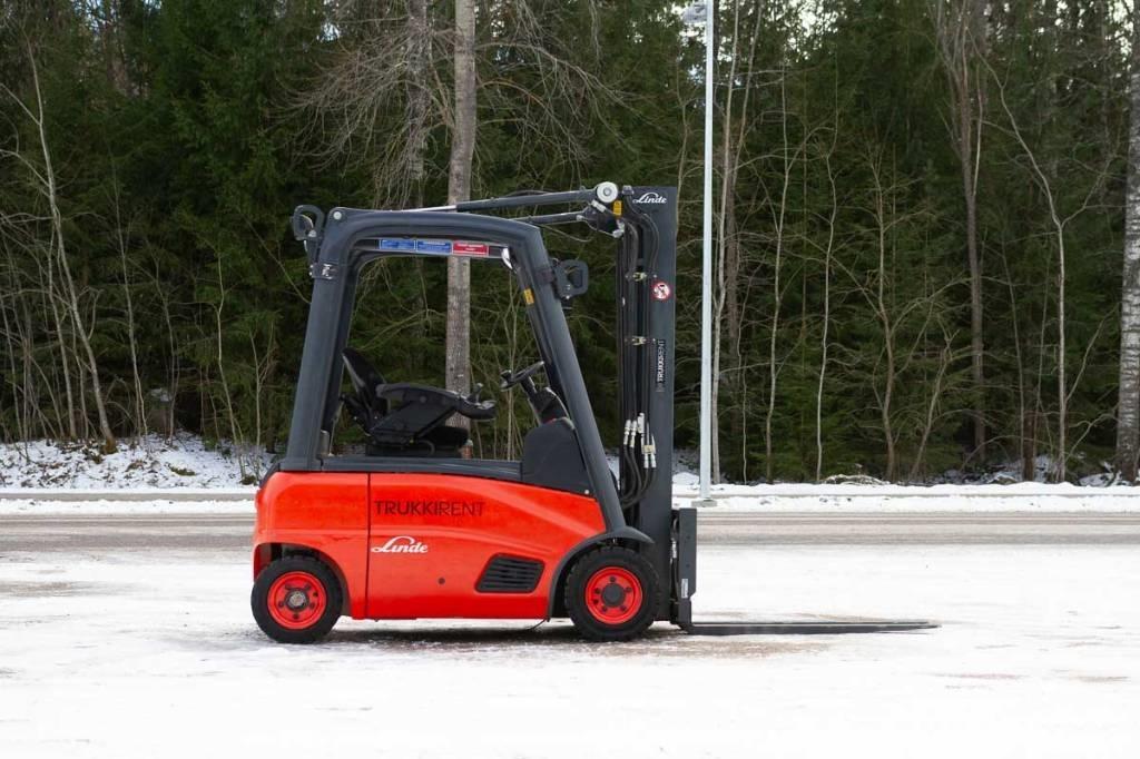 Linde E 16 P شاحنات ذات رافعات شوكية تعمل بالكهرباء