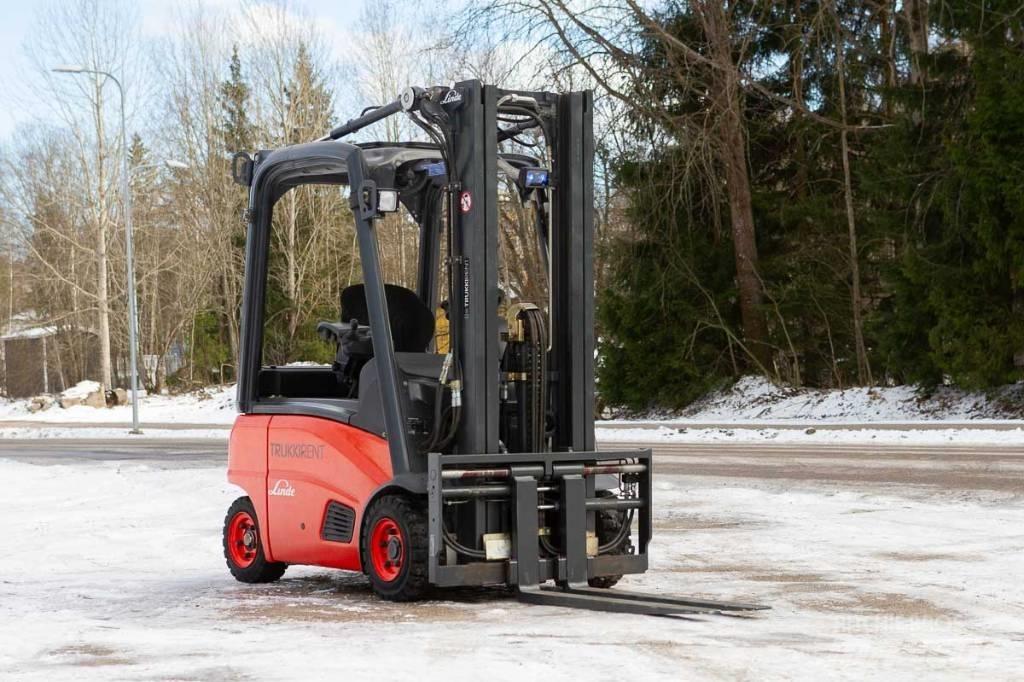 Linde E 16 P شاحنات ذات رافعات شوكية تعمل بالكهرباء