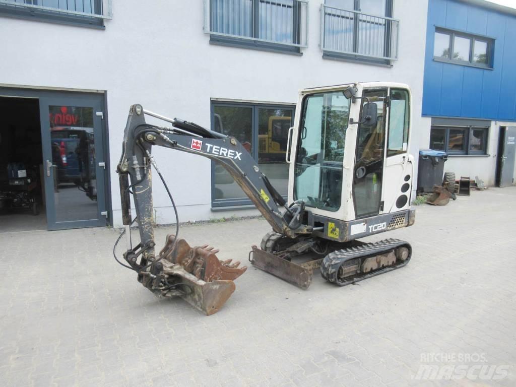 Terex TC 20 حفارات صغيرة أقل من 7 طن (حفارات صغيرة)