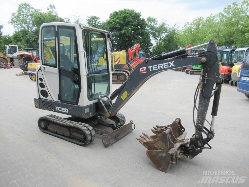 Terex TC 20 حفارات صغيرة أقل من 7 طن (حفارات صغيرة)