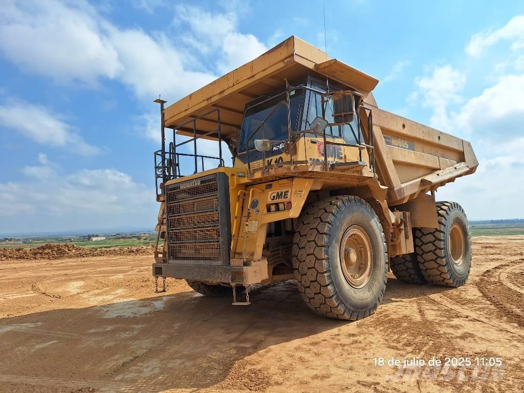 Komatsu HD605-7EO شاحنات المخلفات الصلبة