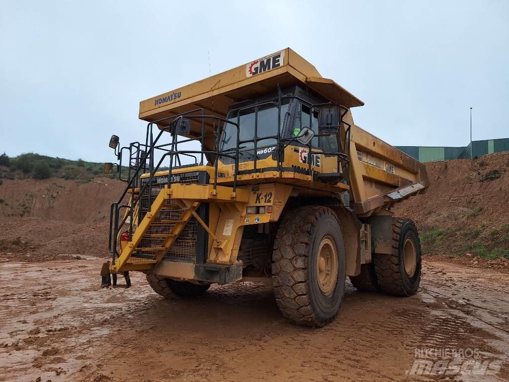 Komatsu HD605-7EO شاحنات المخلفات الصلبة
