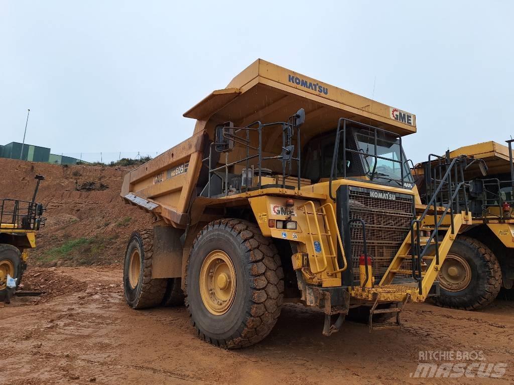 Komatsu HD605-7EO شاحنات المخلفات الصلبة