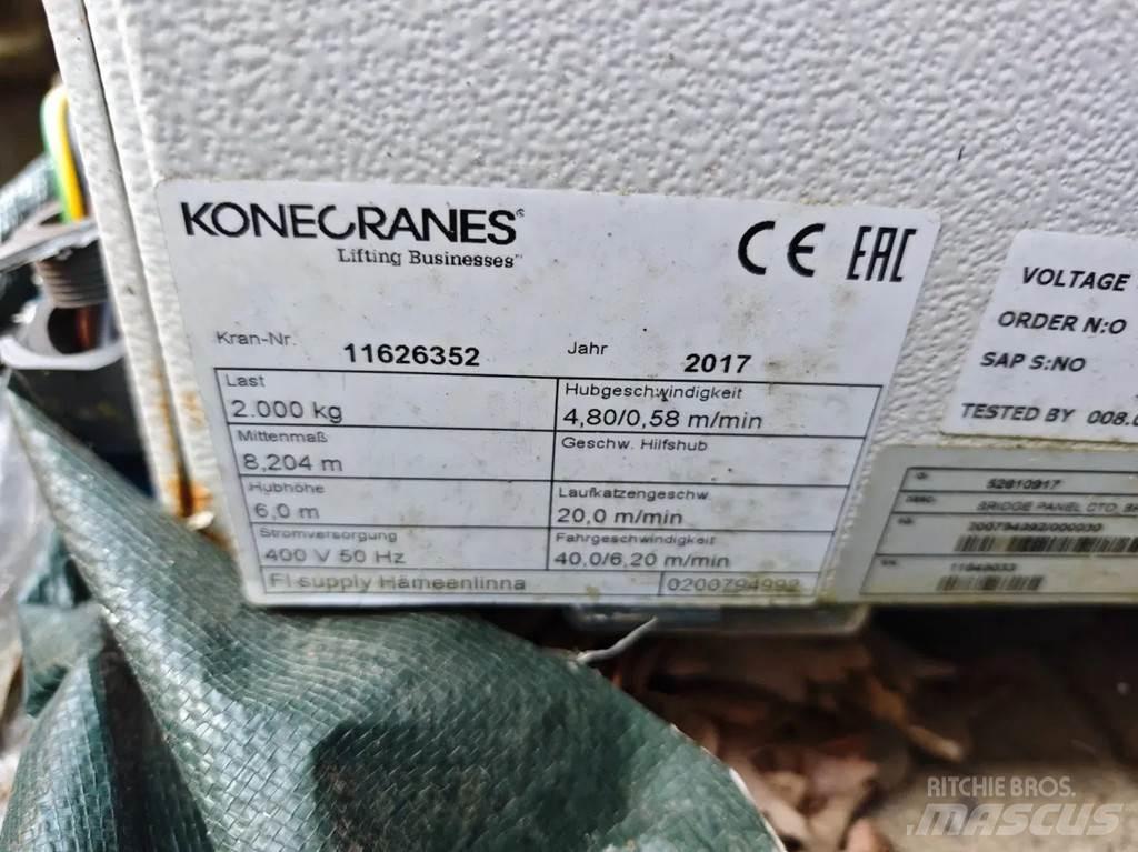 Konecranes 2 Ton رافعات علوية وقنطرية