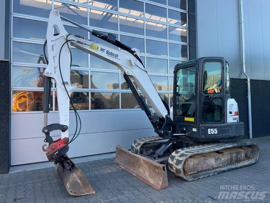 Bobcat E55 حفارات صغيرة أقل من 7 طن (حفارات صغيرة)