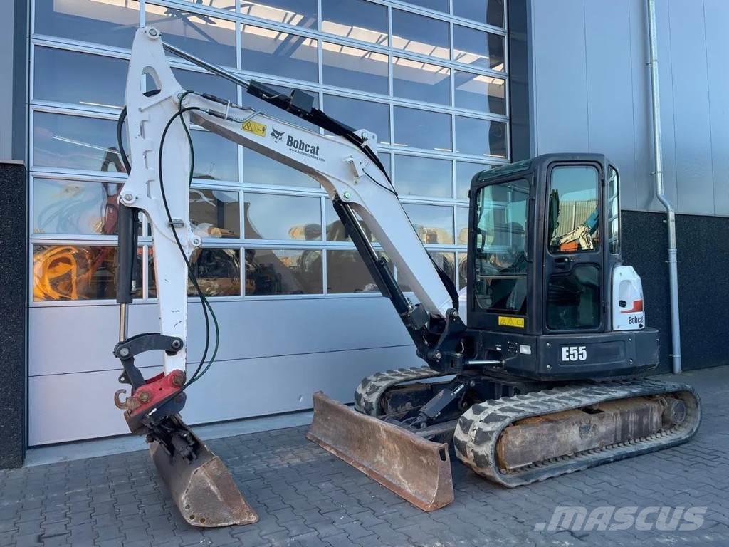 Bobcat E55 حفارات صغيرة أقل من 7 طن (حفارات صغيرة)