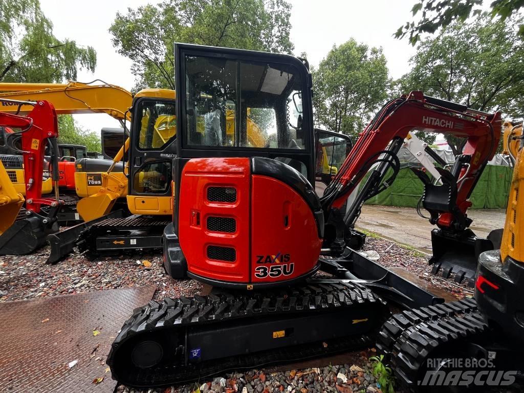 Hitachi 35U-5 حفارات صغيرة أقل من 7 طن (حفارات صغيرة)