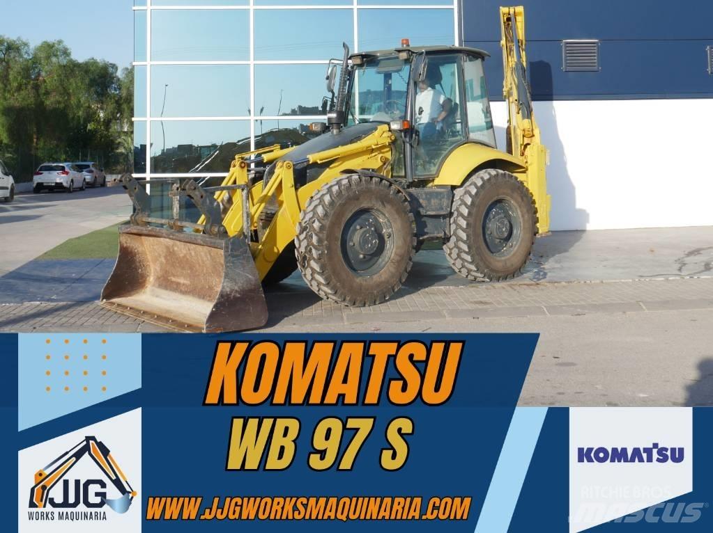 Komatsu WB 97 S-2 لوادر ذات جرافات عكسية