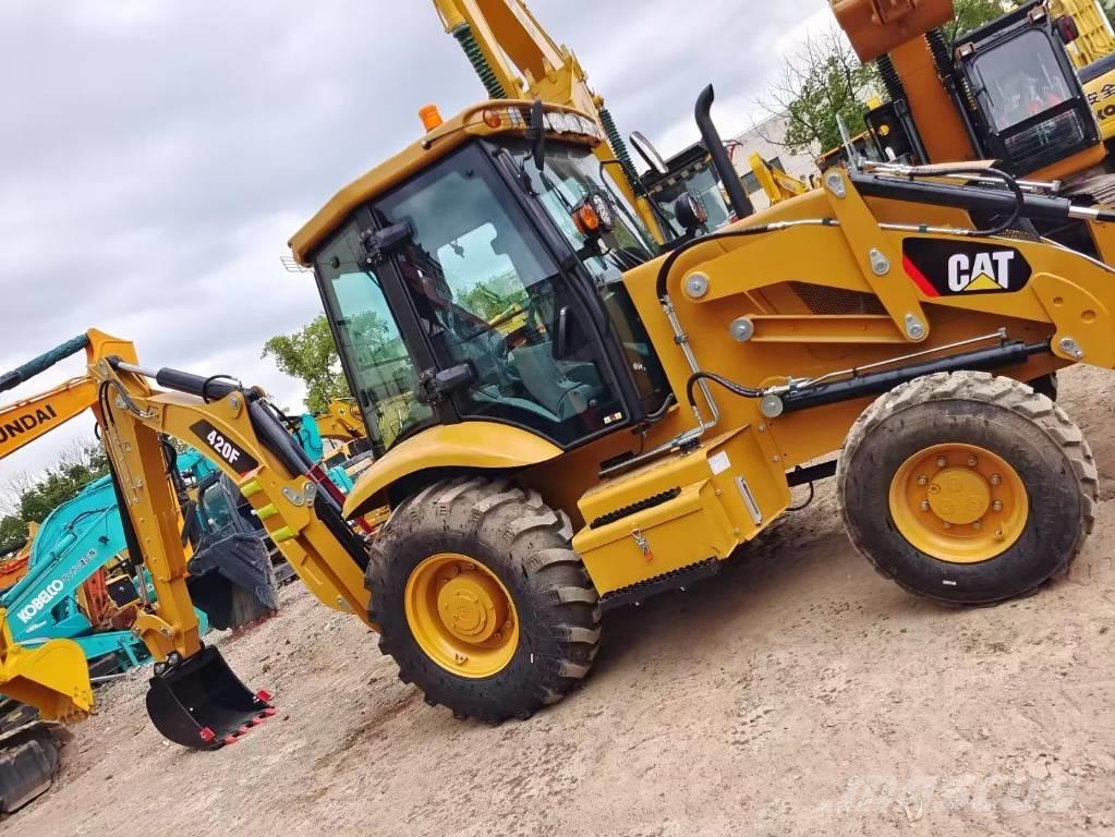 CAT 420 F لوادر ذات جرافات عكسية