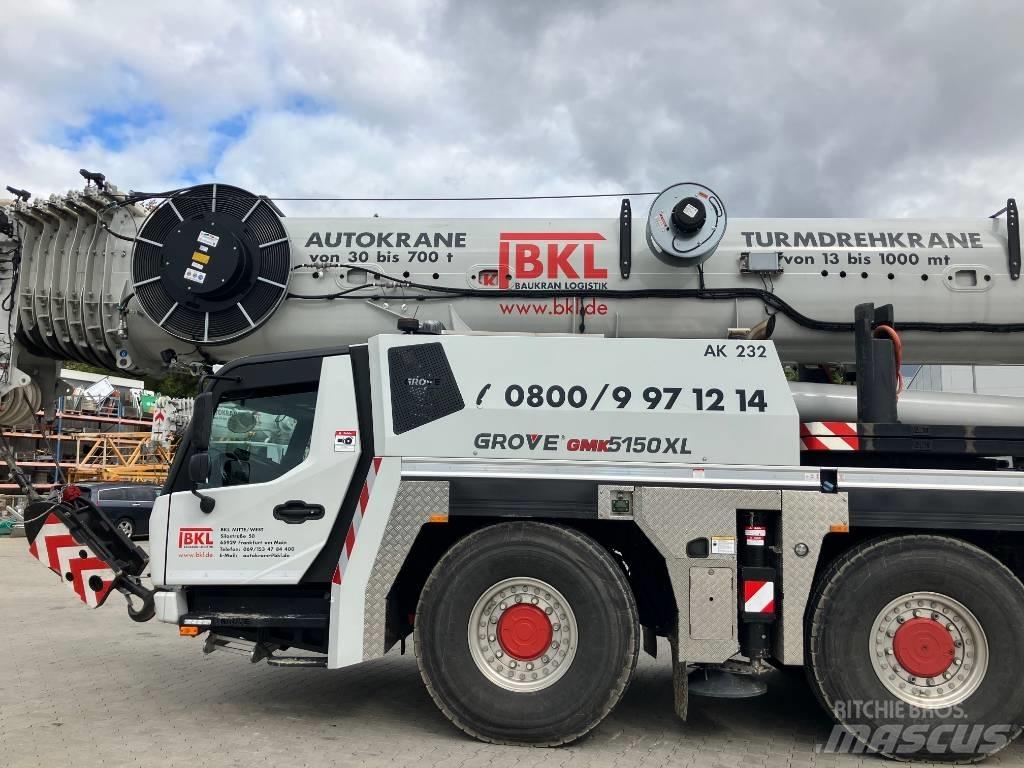 Grove GMK 5150 XL رافعات الطرق الوعرة