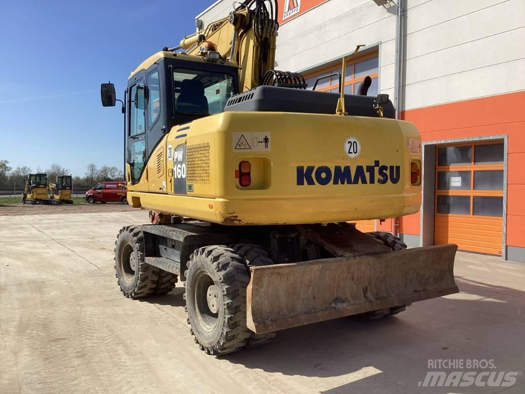 Komatsu PW 160-7E0 حفارات بعجل