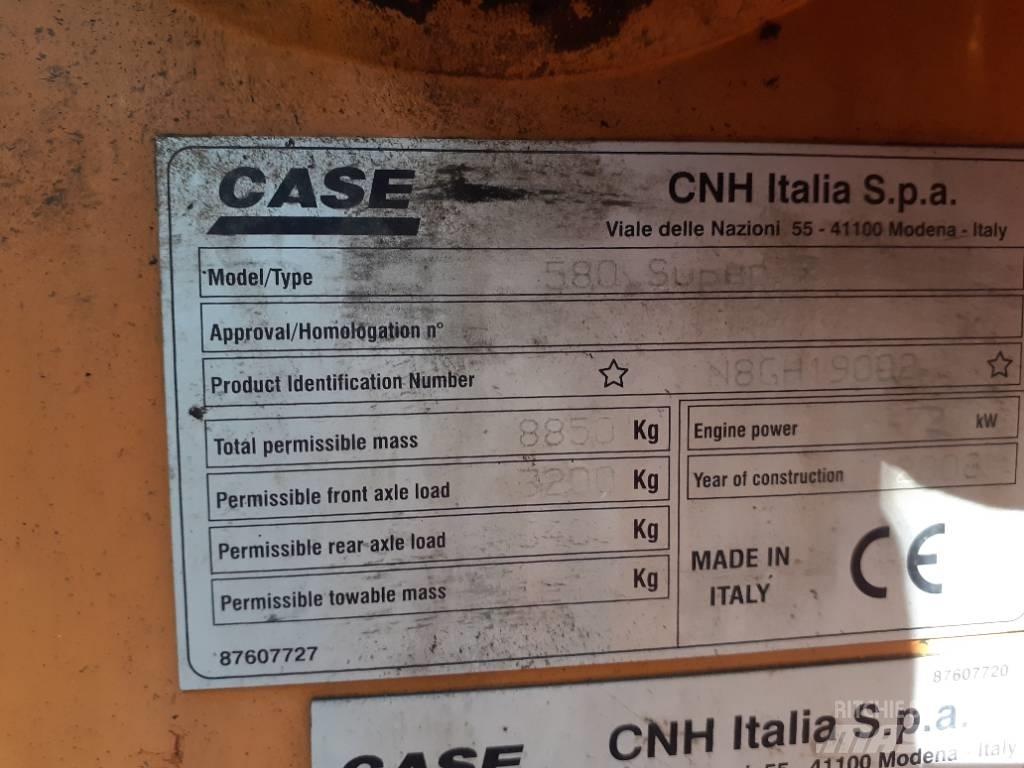 CASE 580 SUPER R لوادر ذات جرافات عكسية