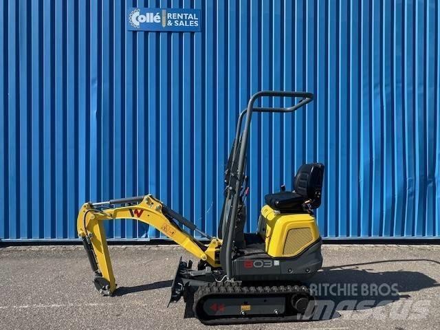 Wacker Neuson 803 حفارات صغيرة أقل من 7 طن (حفارات صغيرة)