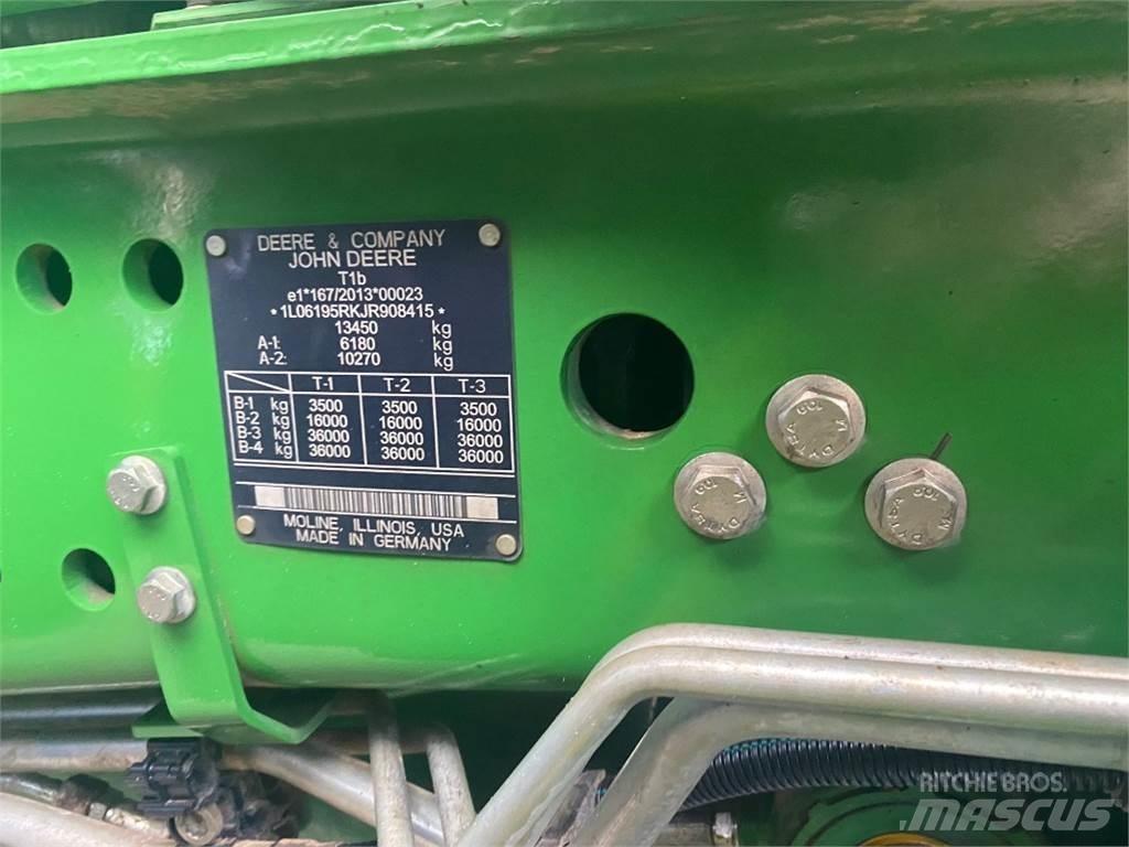 John Deere 6195R الجرارات