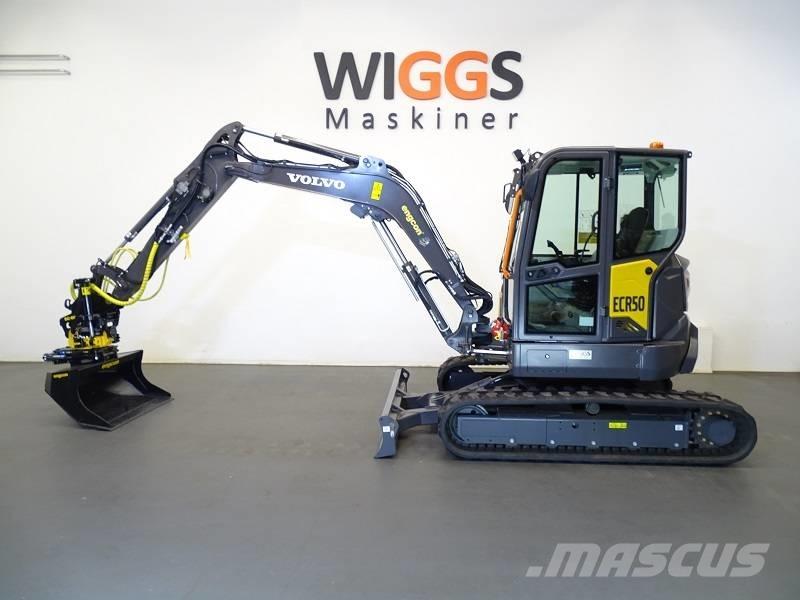 Volvo ECR50F حفارات صغيرة أقل من 7 طن (حفارات صغيرة)