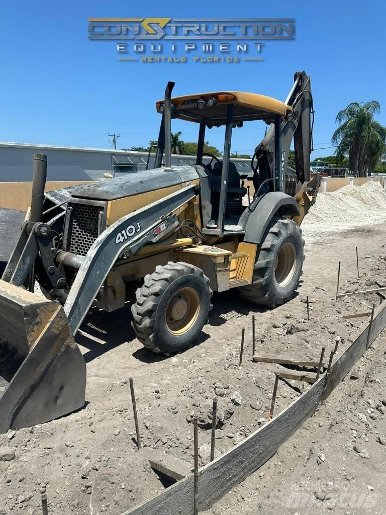 DEERE 410J لوادر ذات جرافات عكسية