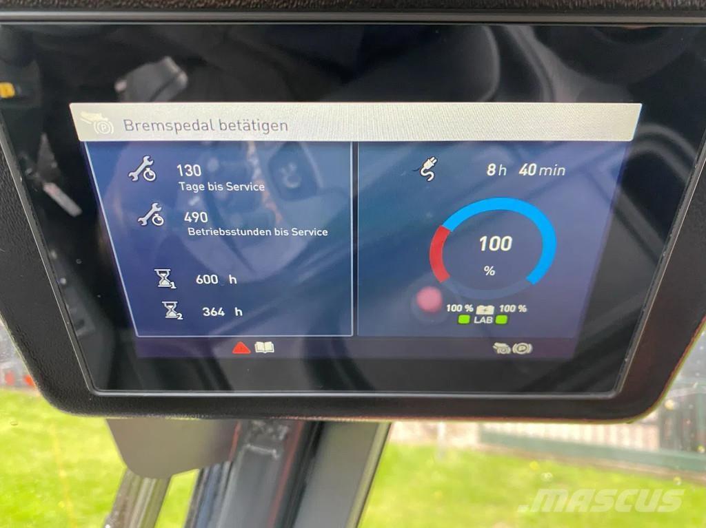 Linde E150 شاحنات ذات رافعات شوكية تعمل بالكهرباء