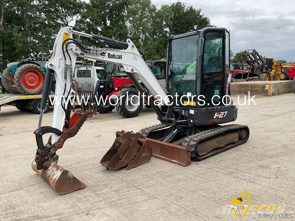 Bobcat E 27 حفارات صغيرة أقل من 7 طن (حفارات صغيرة)