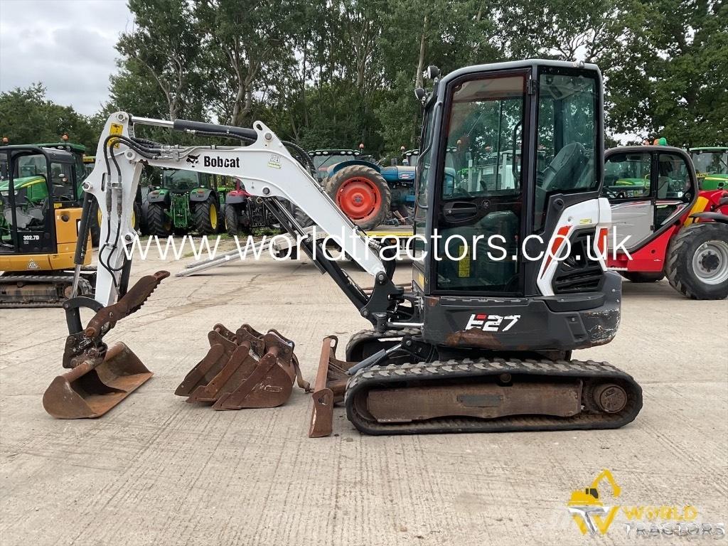 Bobcat E 27 حفارات صغيرة أقل من 7 طن (حفارات صغيرة)