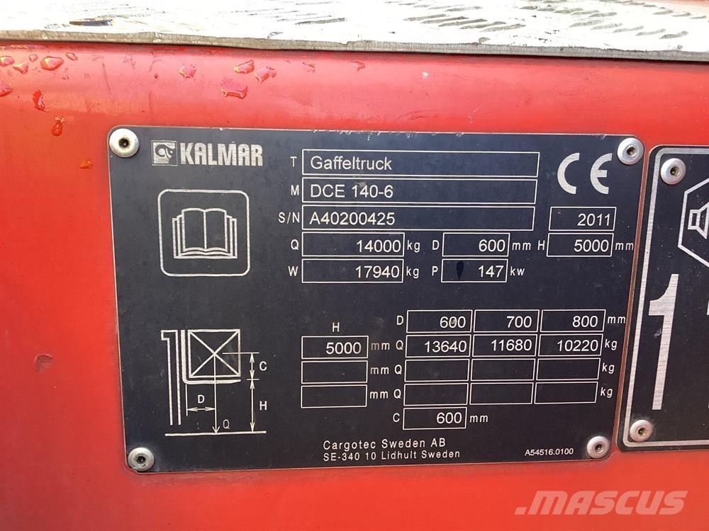 Kalmar DCE140-6 شاحنات الديزل