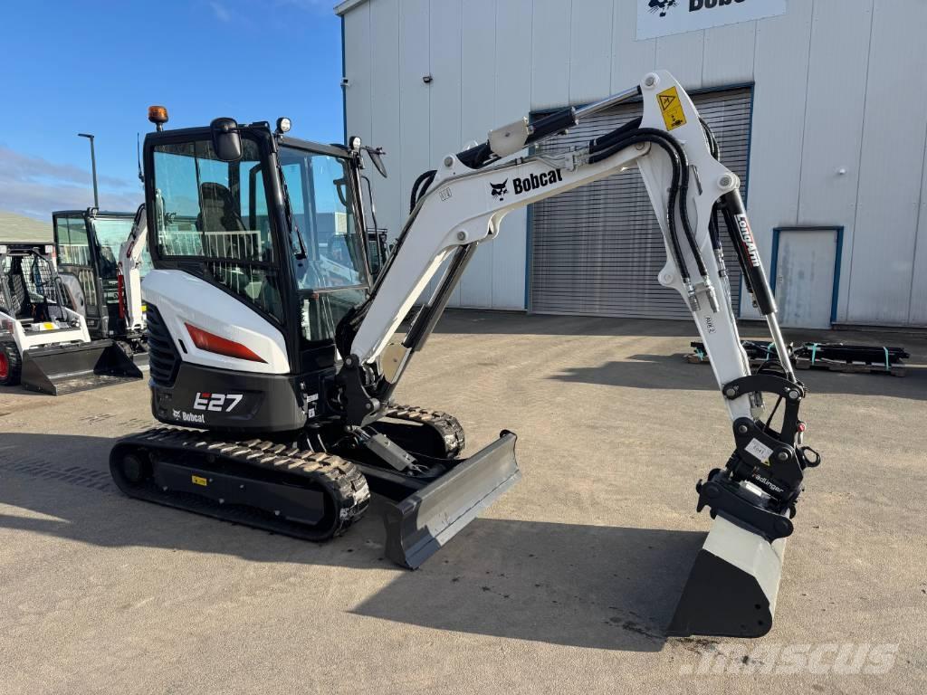 Bobcat E27 حفارات صغيرة أقل من 7 طن (حفارات صغيرة)