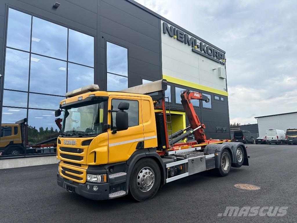 Scania P370 6x2*4 شاحنات الرافعات الخطافية