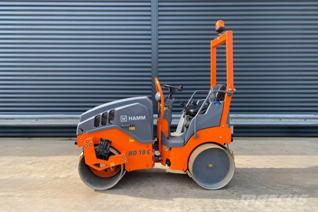 Hamm HD 10C VV مداحل ثنائية الاسطوانة