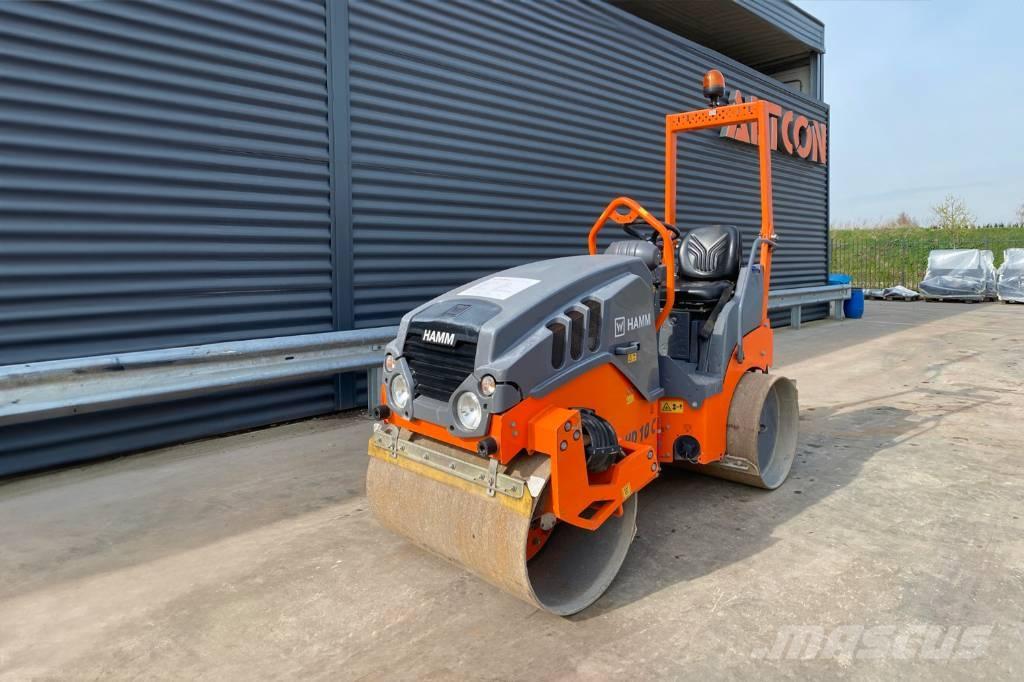 Hamm HD 10C VV مداحل ثنائية الاسطوانة