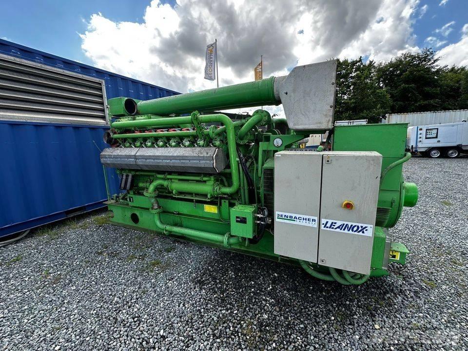  2x Jenbacher 750 KVA مولدات غاز