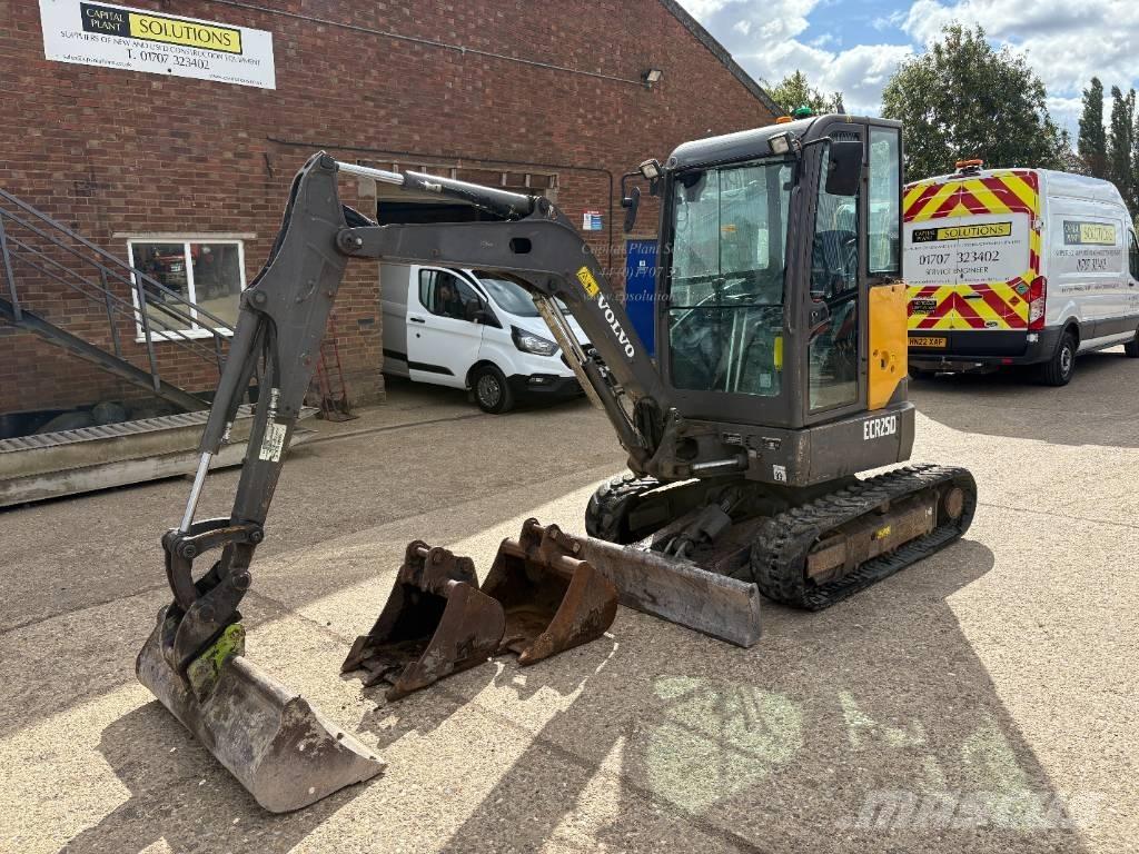 Volvo ECR 25 D حفارات صغيرة أقل من 7 طن (حفارات صغيرة)