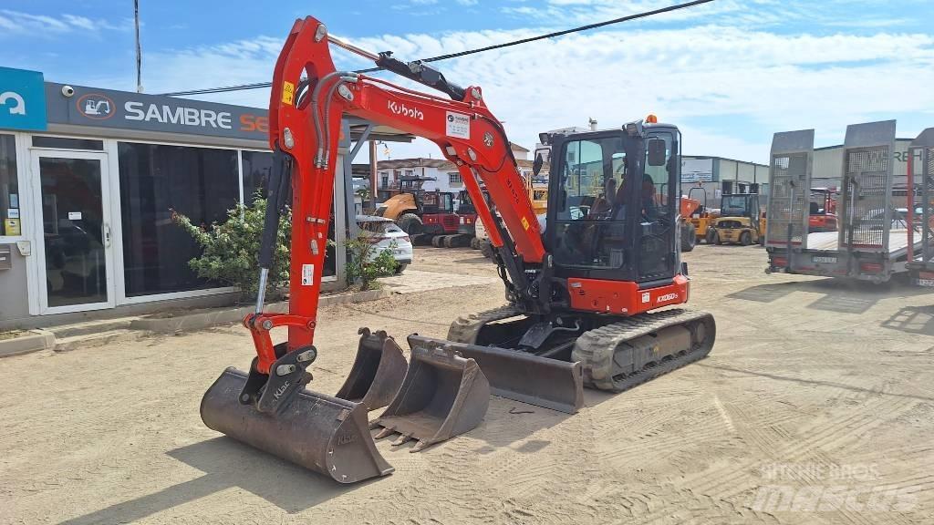 Kubota KX 060-5 حفارات صغيرة أقل من 7 طن (حفارات صغيرة)