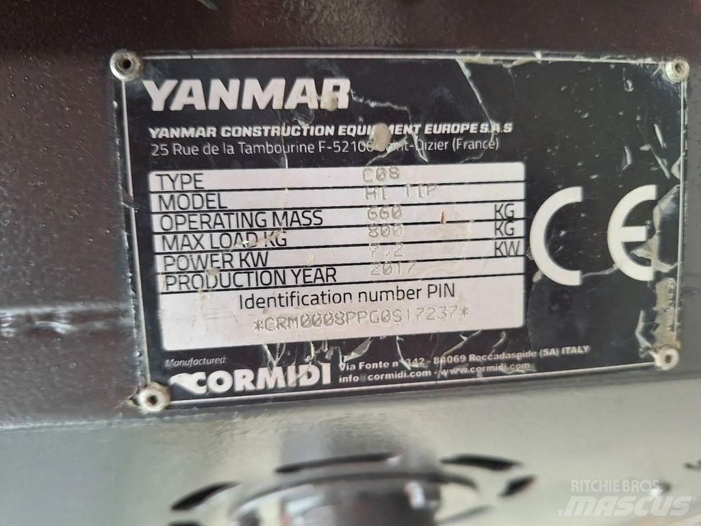 Yanmar C08 عربات نقل قلابة للمواقع