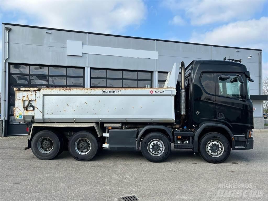 Scania R580 8X4 شاحنات قلابة