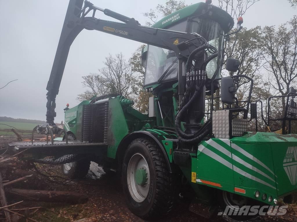 Albach Diamant 2000 ماكينات تقطيع أخشاب الحراجة