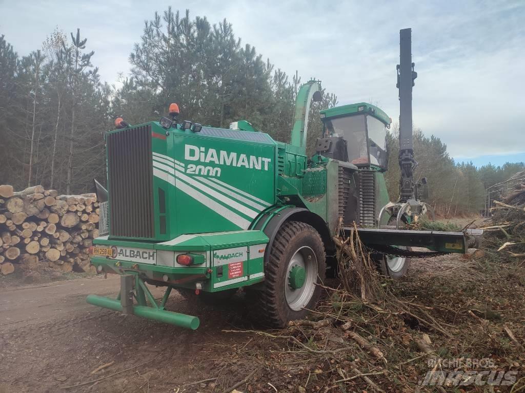 Albach Diamant 2000 ماكينات تقطيع أخشاب الحراجة