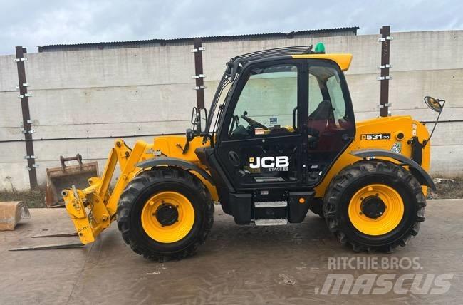 JCB 531-70 مناولات متداخلة